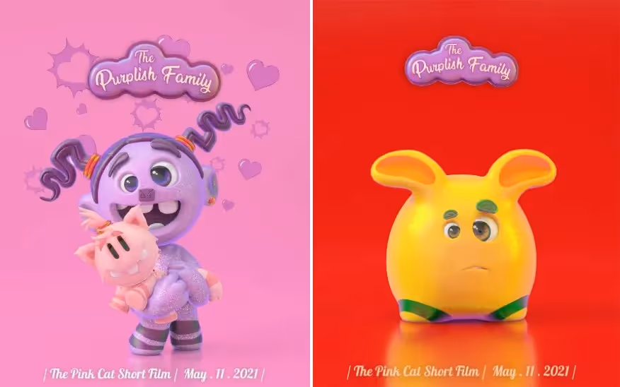 Purplish Family