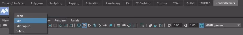 Missing Maya plugin in shelf & removing the plugin