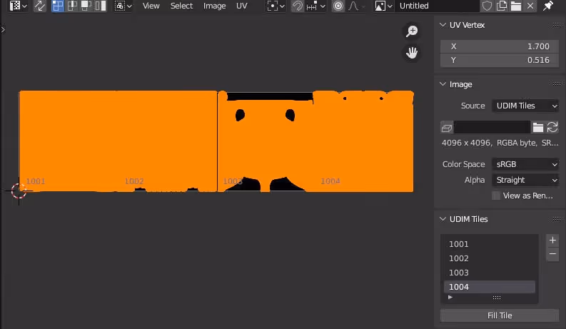 Setting up UDIMs in Blender: Step-by-step