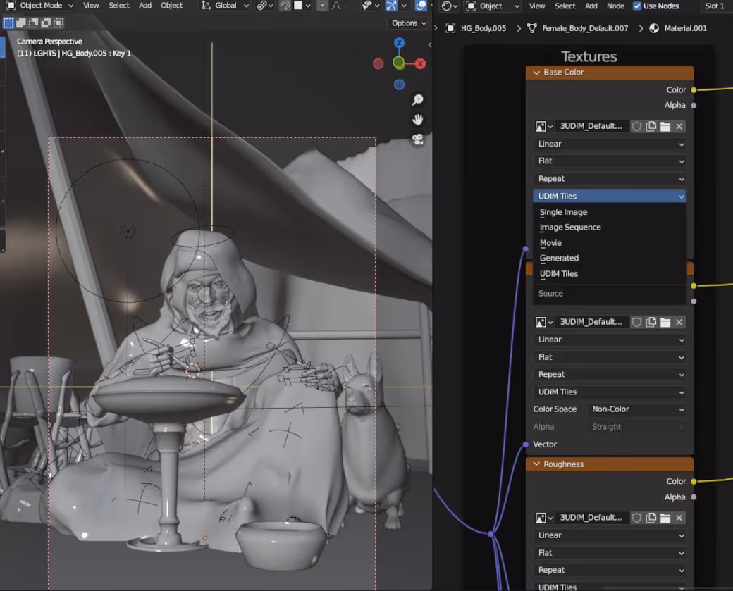 Setting up UDIMs in Blender: Step-by-step