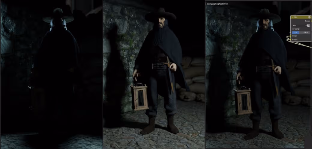 ライトグループの組み合わせ