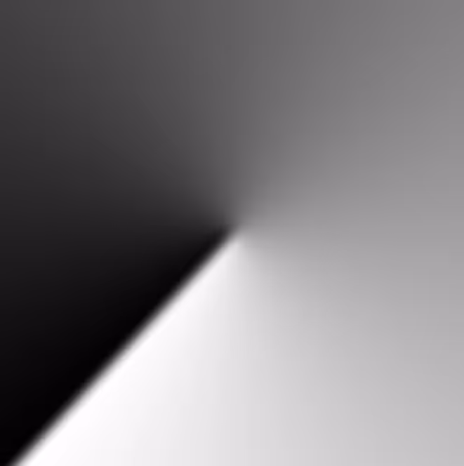 Conical gradient texture