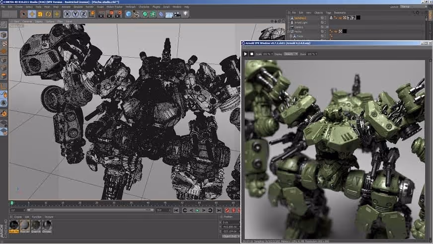 Software square-off: Cinema 4D vs Blender