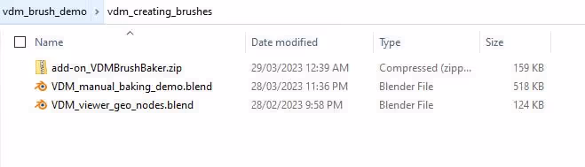 Efficient sculpting with VDM brushes in Blender 