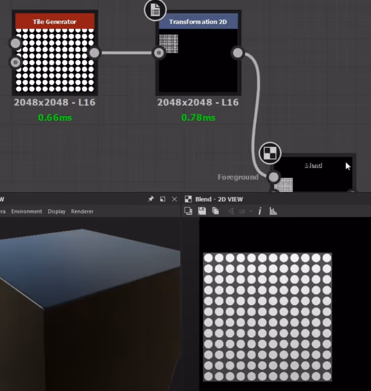 2D node mask
