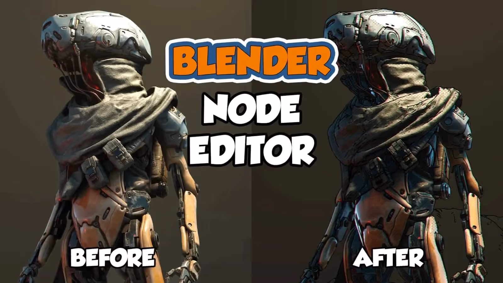 Blender 노드 에디터에서 스파이더맨 룩을 재현