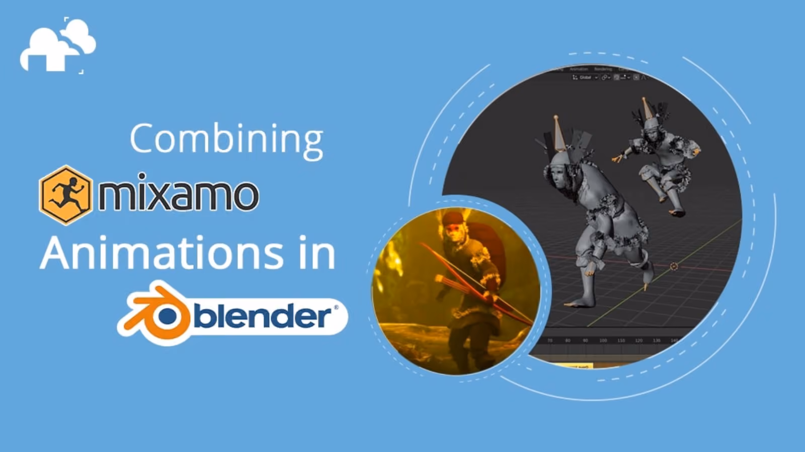Blender로 믹사모 애니메이션 만드는 방법 소개