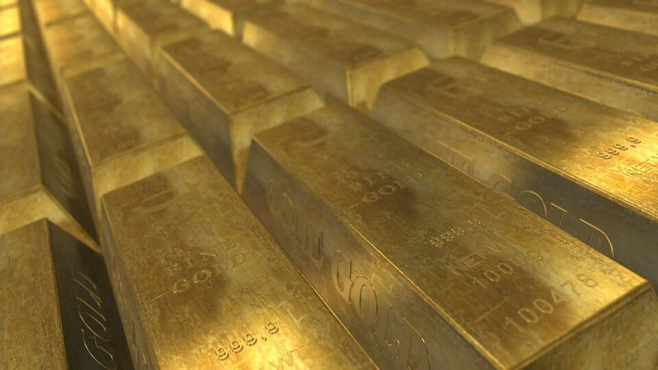 Stacked Gold Bars