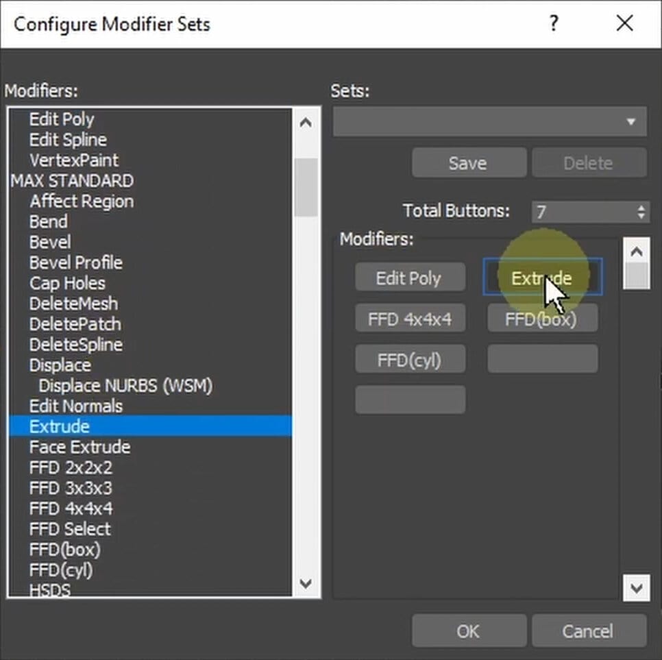 3ds Max UI 사용자 지정