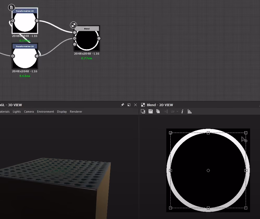 3D ビュー
