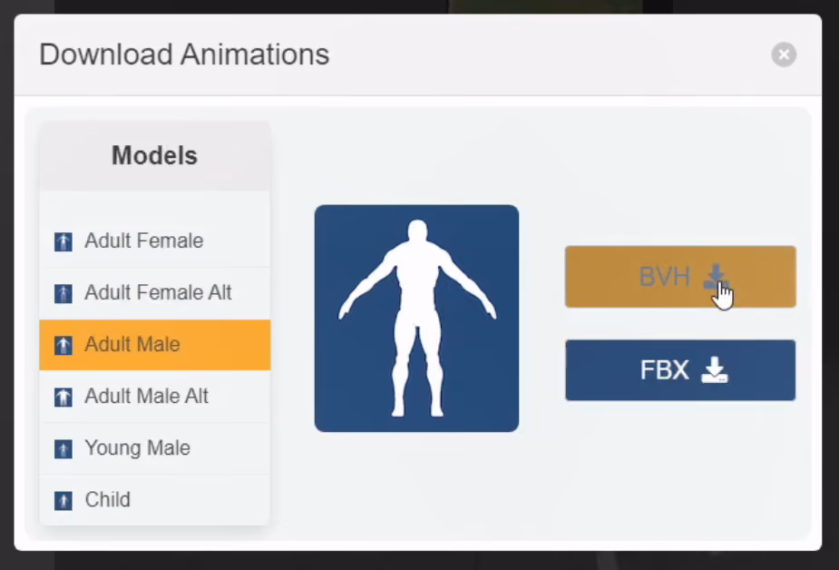 Deepmotion 및 Blender를 사용한 자동 모션 캡처