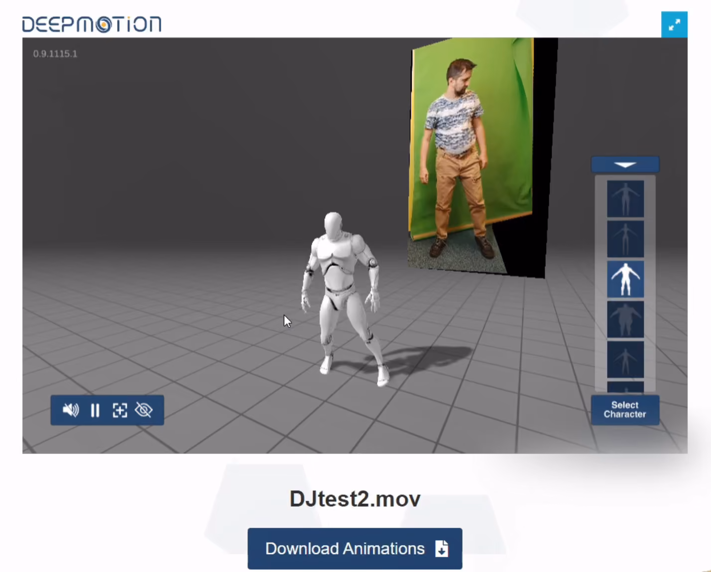 Deepmotion 및 Blender를 사용한 자동 모션 캡처