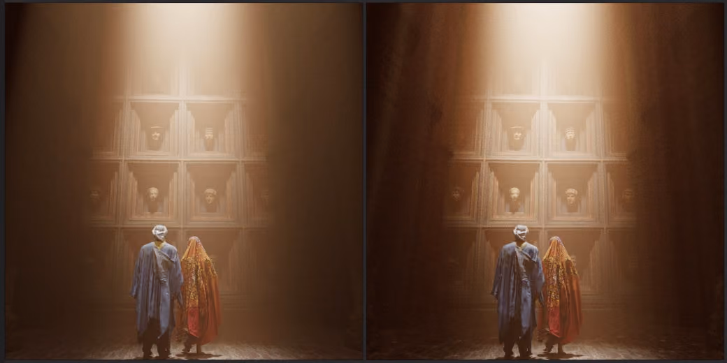 Gobos in lighting