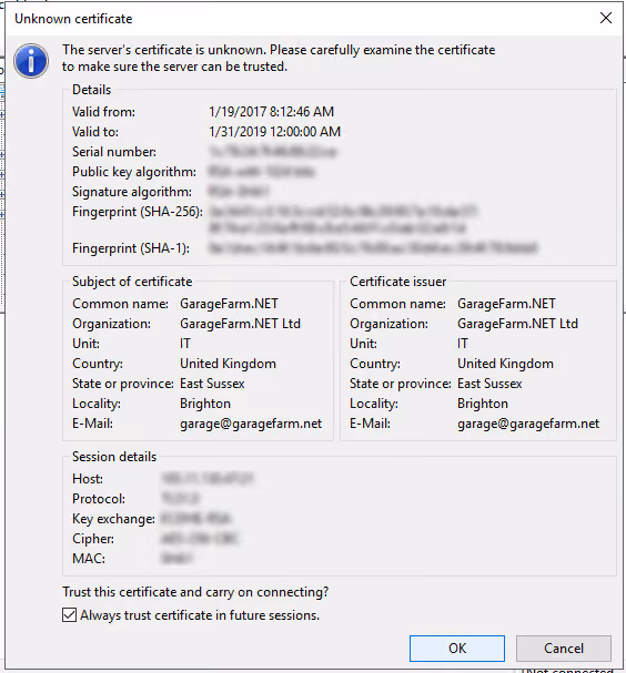 How can I transfer my files without access to renderBeamer? (FTP)