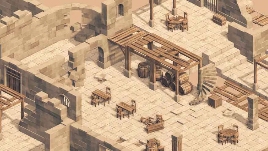 Isometric Dungeon Pack / Kenny Game Assets