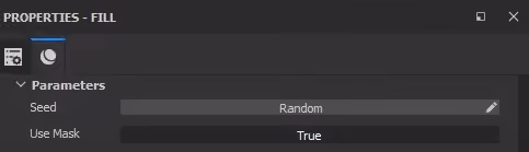 Use Mask のパラメータを true に設定