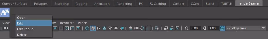 Missing Maya plugin in shelf & removing the plugin
