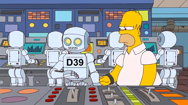 ザ・シンプソンズ S23E17の「ゼム・ロボット」