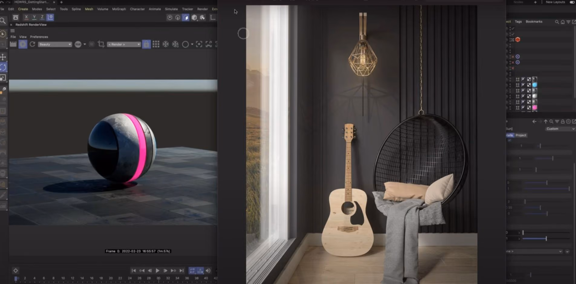 Understanding Physical Lights in Redshift
