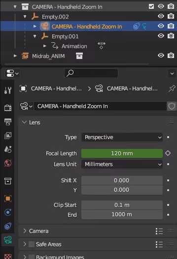 How to move cameras in Blender like a cinematographer using Cinepack