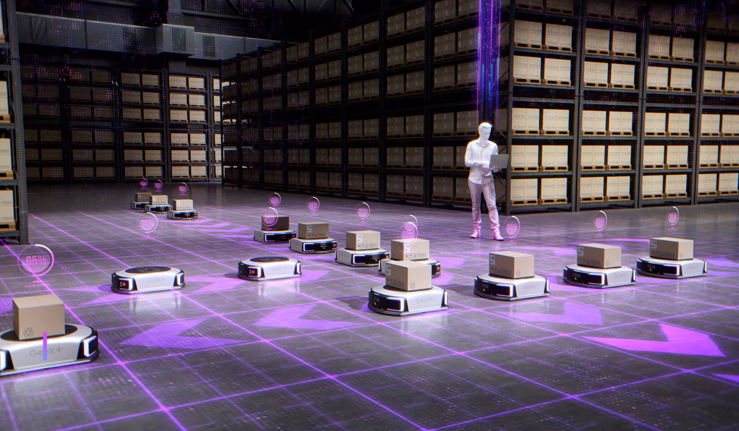 Data center render by DIVO Production