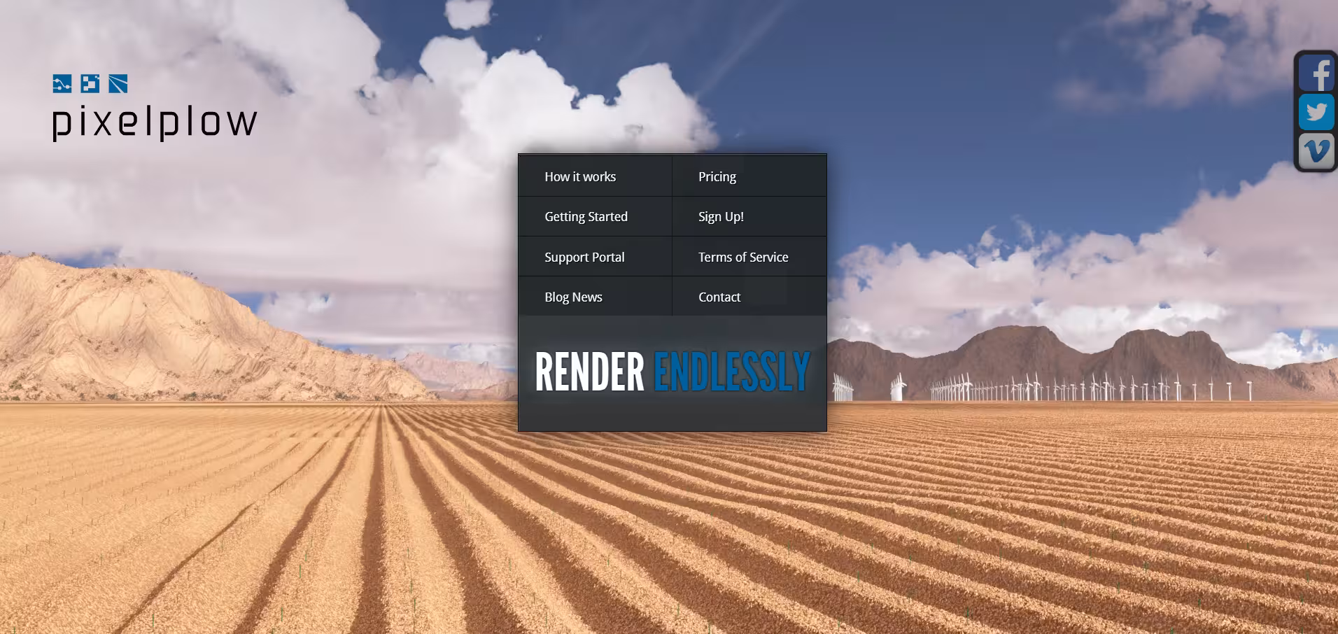 Pixel Plow homepage