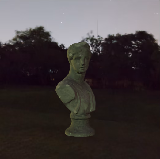 レンダリングで HDRI を使用したアンビエント ライト