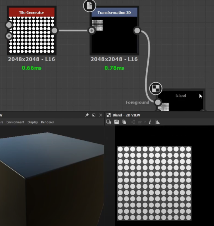 2D node mask