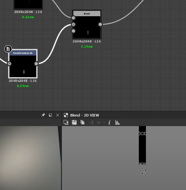 Blend - 2D View