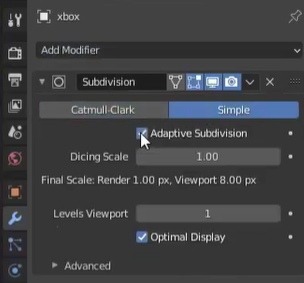 Adaptive Subdivision
