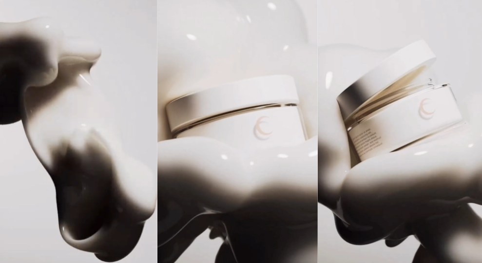 CGI in beauty and skincare advertising with Cinema 4D
