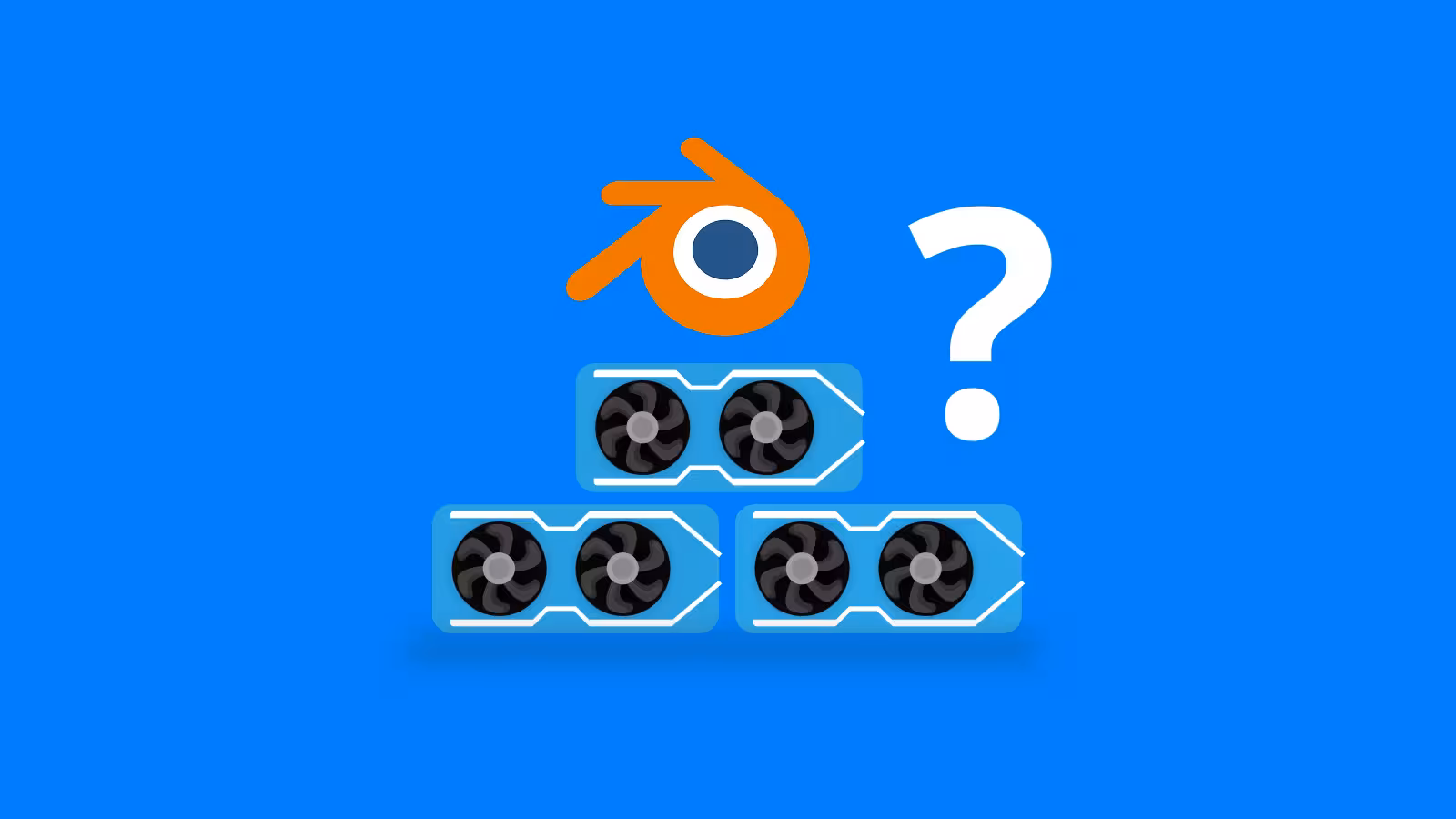 Visual abstract example of what is a Blender render farm