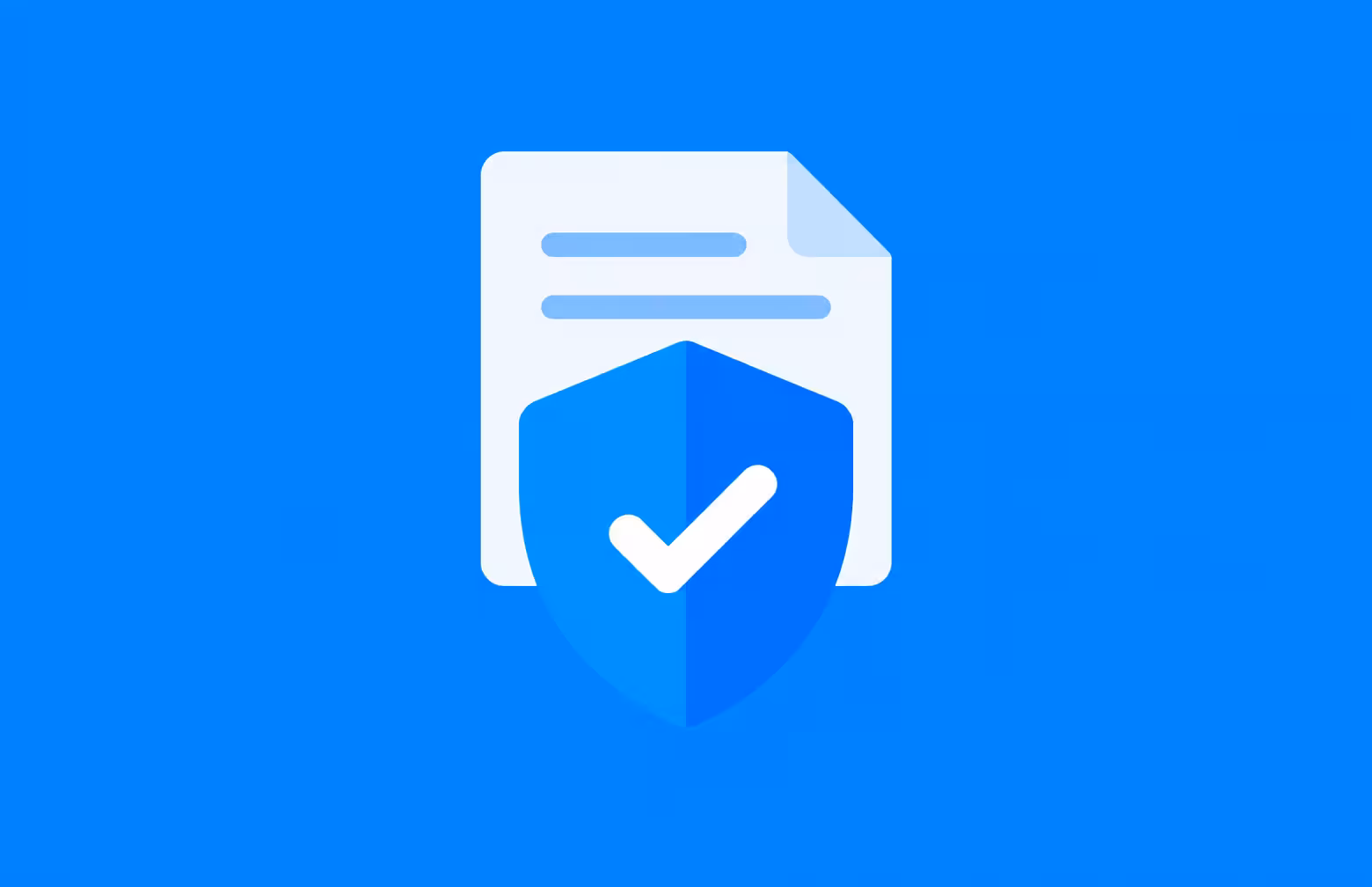 Visual example of security and privacy