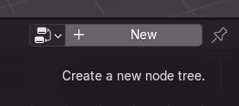 Create a new node tree