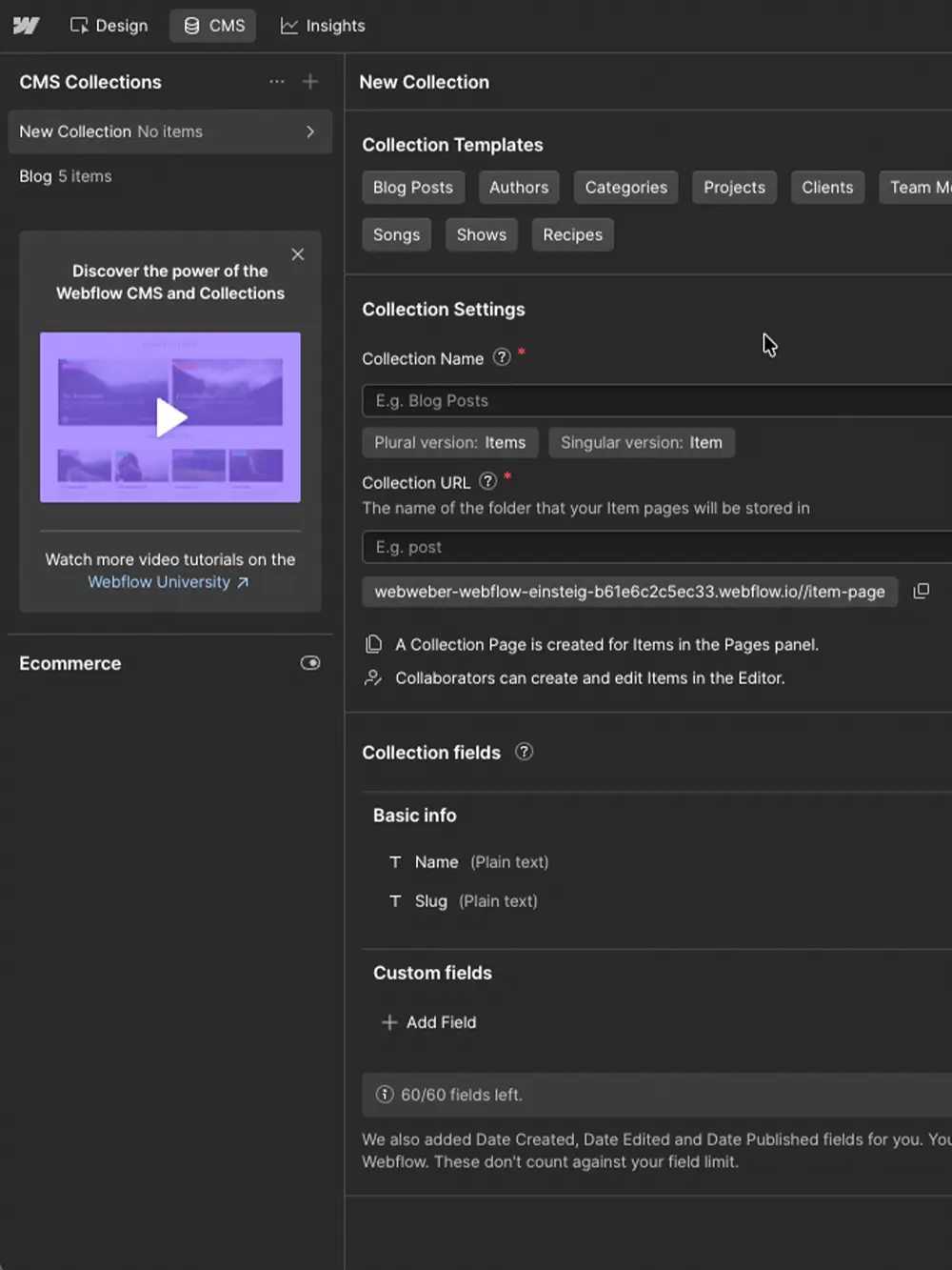 Kim Weber, zertifizierte Webflow-Partnerin von dieKreativtuner, Titelbild zum Artikel Webflow Blog erstellen: CMS, Übersicht und Artikel-Seite Schritt für Schritt