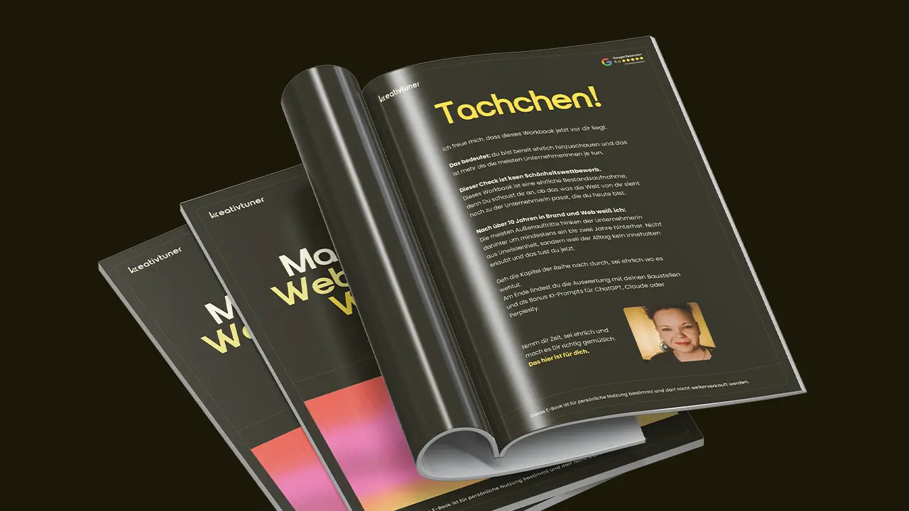 Analyse Workbook für Marke und Webseite von Kim Weber