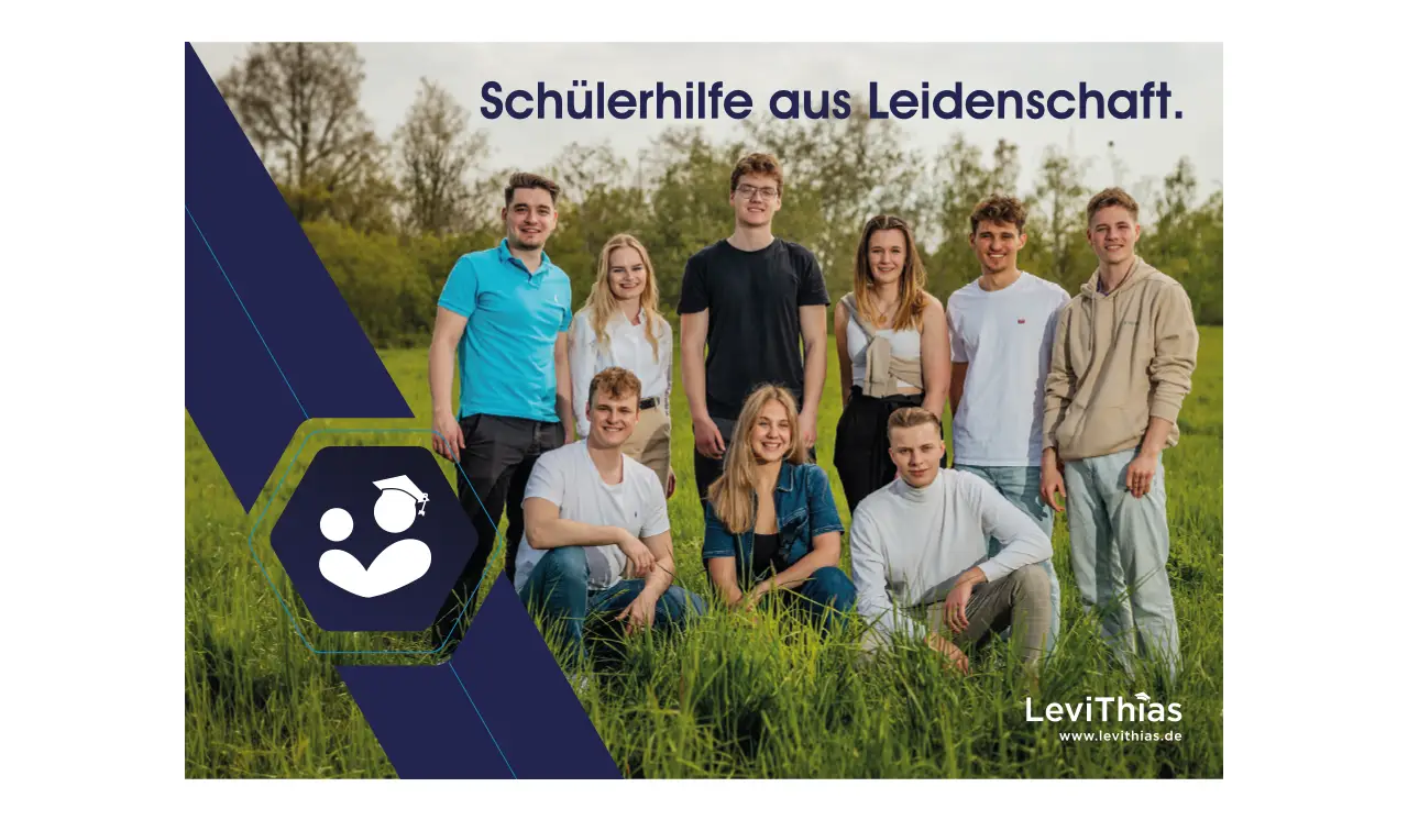 Levithias Nachhilfe - Broschüre Design