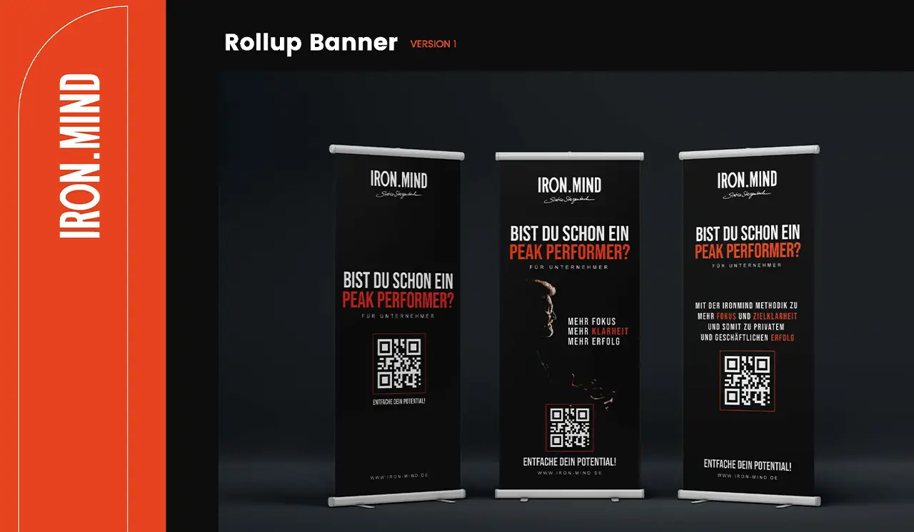 Slatco Sterzenbach - Rollup Design Entwicklung