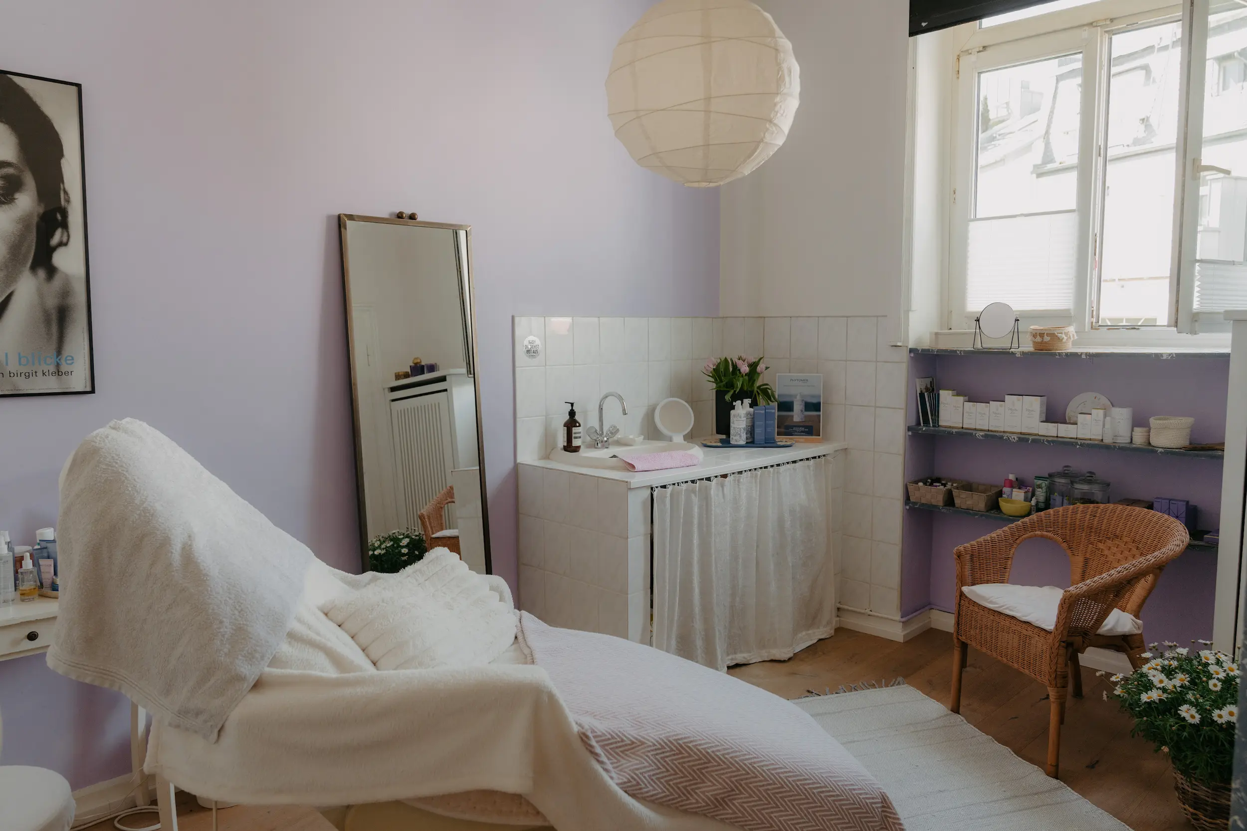 Kosmetikstudio in Frankfurt-Sachsenhausen – Behandlungsraum