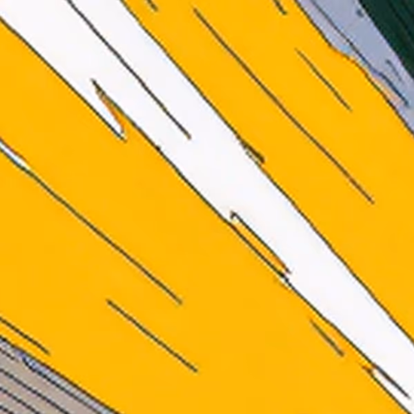 Illustrated yellow background with white diagonal streaks detail