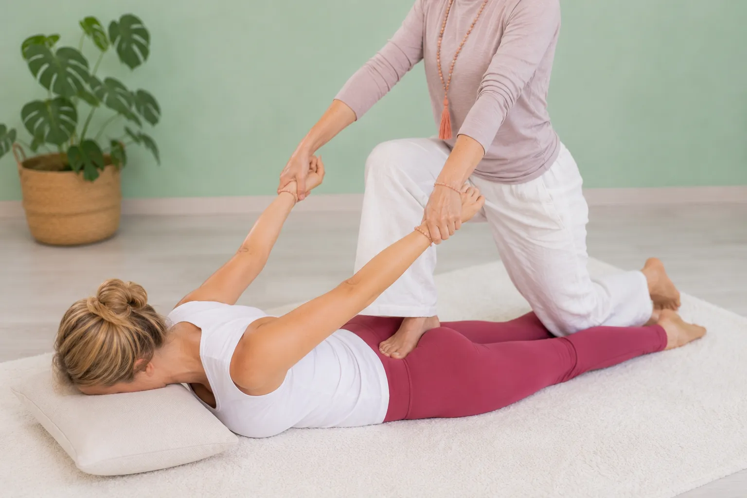 Thaiyogamassage in Frankfurt bietet Entspannung