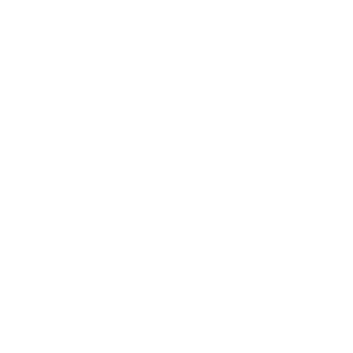 Facebook logo in white on transparent background.