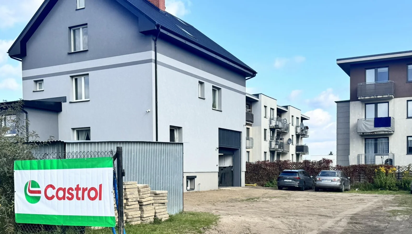 lokalizacja warsztatu drivezone bolszewo wjazd od ulicy mysliwskiej