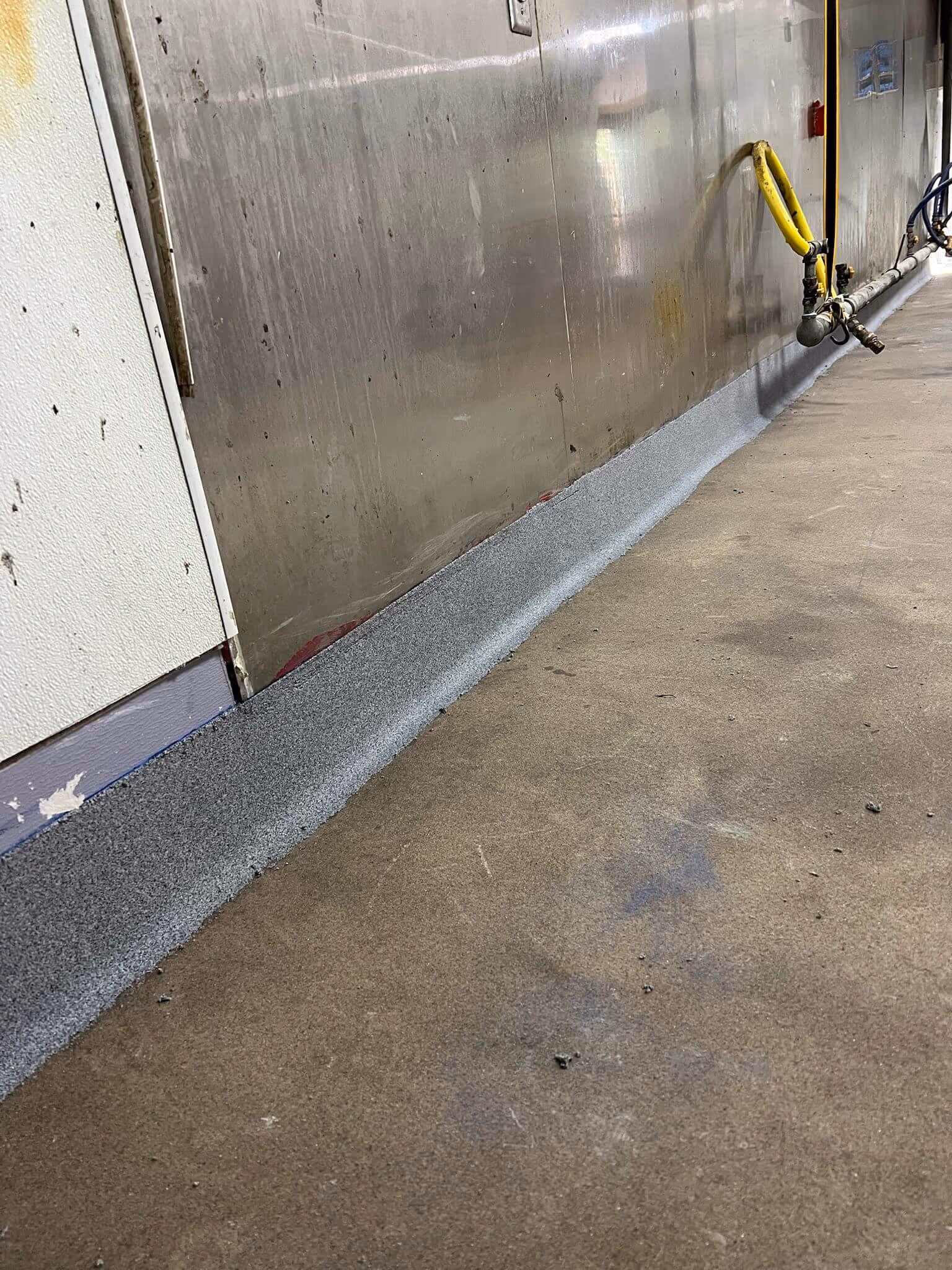 Commercial Kitchen Coving
