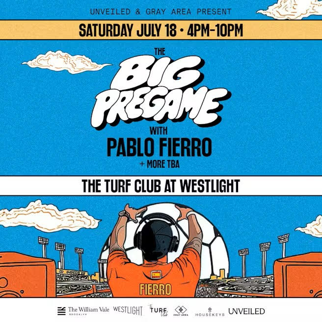 The Big Pregame with Pablo Fierro *Open Air*