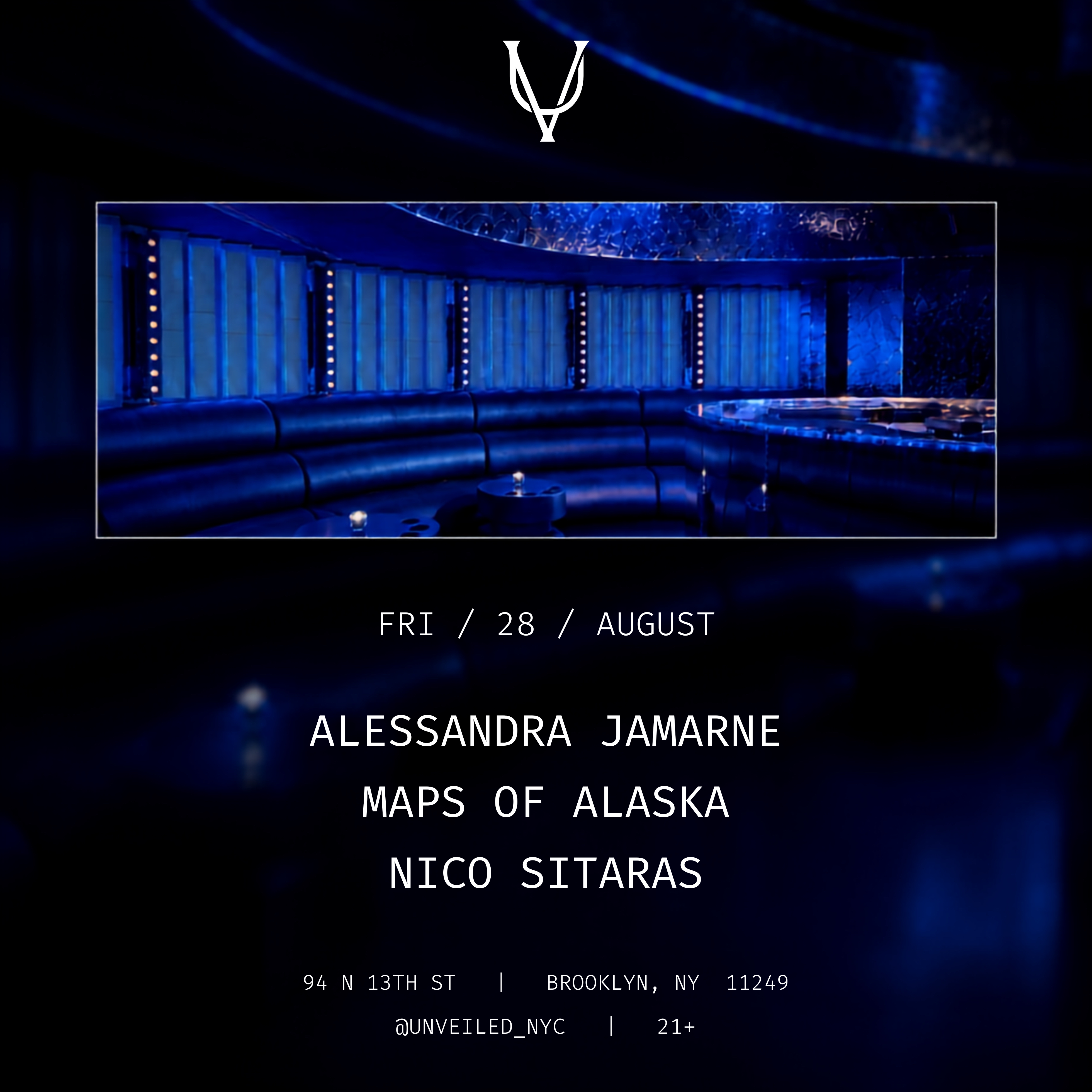 FRIDAY ARTIST SHOWCASE @ Unveiled