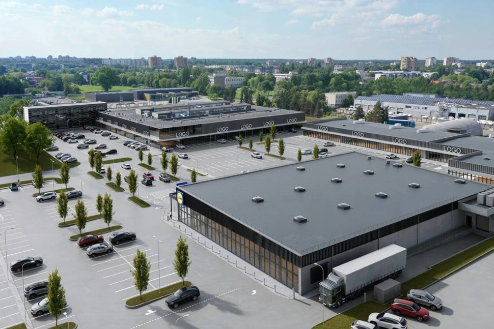 „Lidl“, „Gintaro baldai“ – tarp pirmų jų naujo prekybos parko Kaune nuomininkų