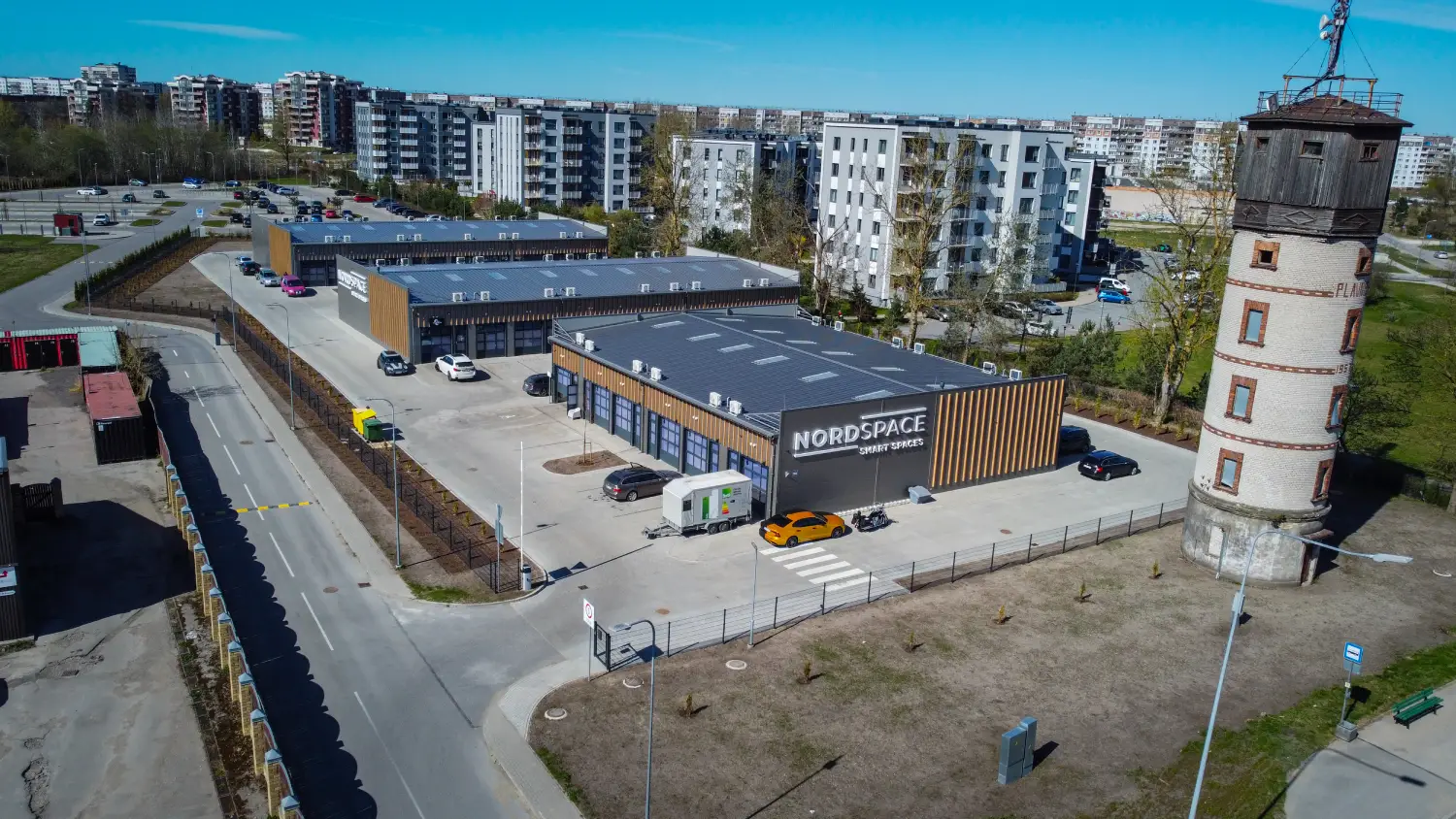 NordSpace verslo boksų parkas, Ryga – Lubanas