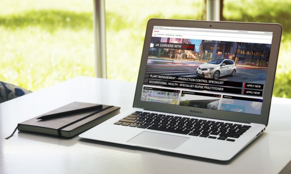 Toyota Motor Manufacturing website redesign