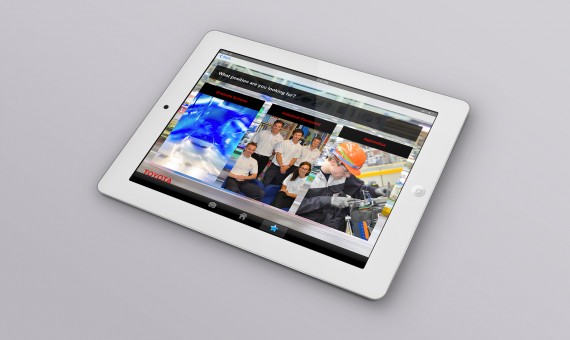 Toyota Recruitment iPad app